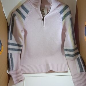 ALPS&METER WOMAN'S KNIT SLALOM SKI SWEATER /X-SMALL/ROSE GOLD COLOR
